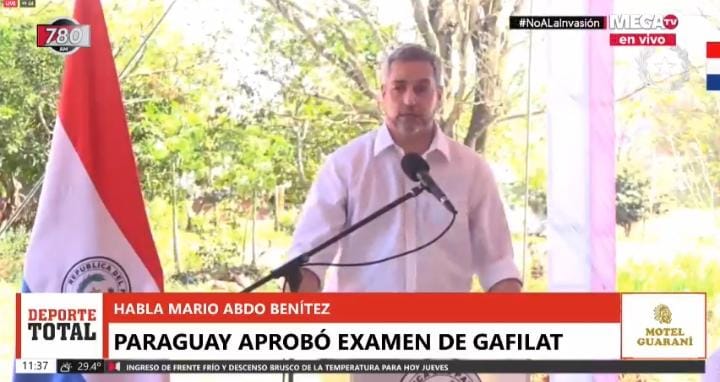 Paraguay pasó la evaluación de Gafilat